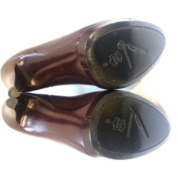 Brian Atwood Burgundy Fragola Booties NEW! - Picture 5 of 5